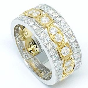 Daniel Waknine 18k Gold Diamond Ring / Band